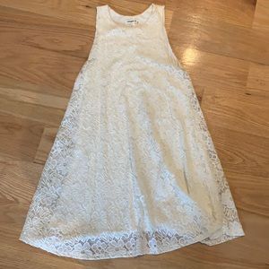 White lace sundress